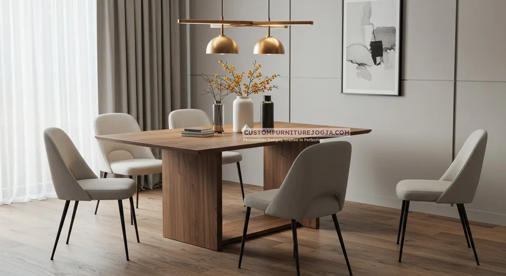 Jasa Pembuatan Meja Makan Jogja